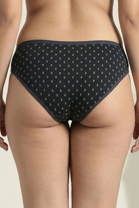 Zivame Low Rise Full Coverage Bikini Panty (Pack of 3) - Multicolor — image 11